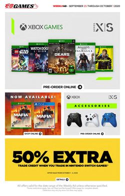 Catalogue EB Games from 09/25/2020
