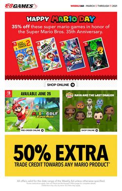 Catalogue EB Games from 03/05/2021