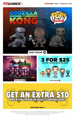 Catalogue EB Games from 04/02/2021