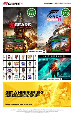 Catalogue EB Games from 06/11/2021