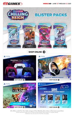Catalogue EB Games from 06/18/2021