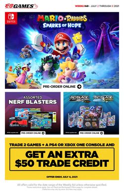 Catalogue EB Games from 07/02/2021