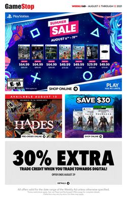 Catalogue EB Games from 08/06/2021