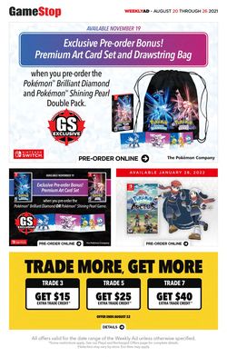 Catalogue EB Games from 08/20/2021