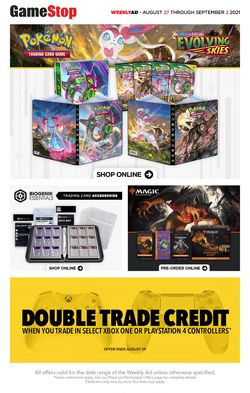 Catalogue EB Games from 08/27/2021