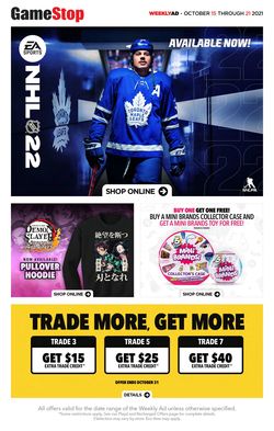 Catalogue EB Games from 10/15/2021