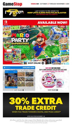 Catalogue EB Games from 10/29/2021