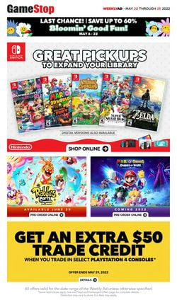 Catalogue EB Games from 05/20/2022