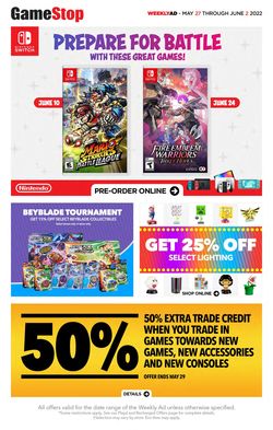 Catalogue EB Games from 05/27/2022