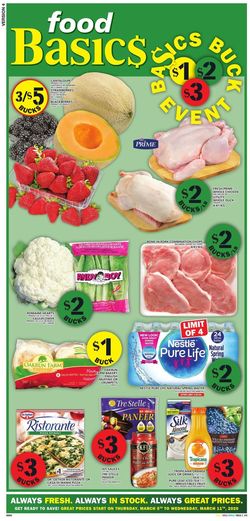 Catalogue Food Basics from 03/05/2020