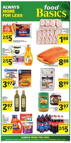 Catalogue Food Basics from 04/30/2020