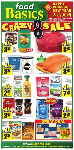 Food Basics Flyer from 01/21/2021