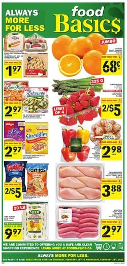 Food Basics Flyer from 02/18/2021