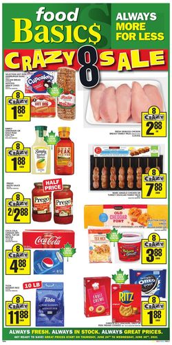 Catalogue Food Basics from 06/24/2021