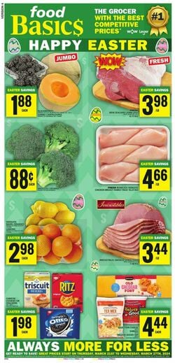Catalogue Food Basics from 03/21/2024