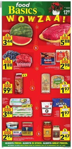 Catalogue Food Basics from 05/12/2022