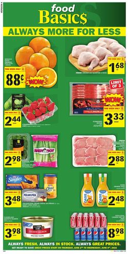Catalogue Food Basics from 06/02/2022