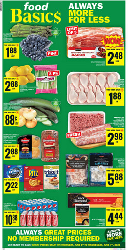Catalogue Food Basics from 06/01/2023