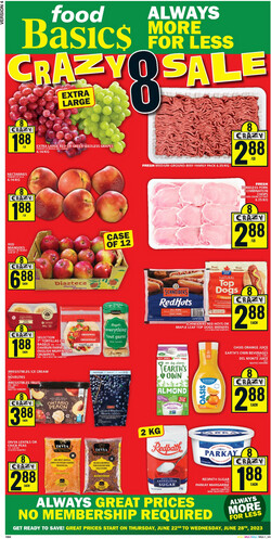 Catalogue Food Basics from 06/22/2023