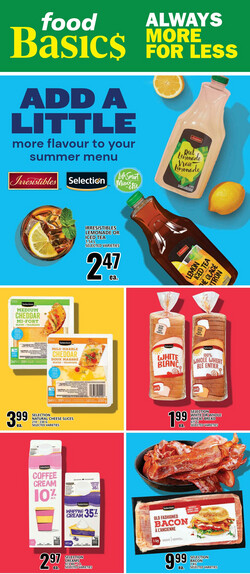 Catalogue Food Basics from 07/06/2023