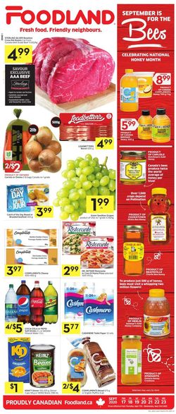 Catalogue Foodland from 09/17/2020