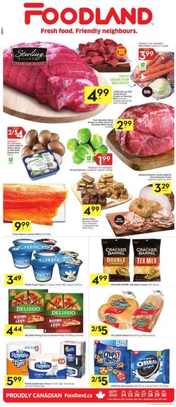 Catalogue Foodland from 09/24/2020