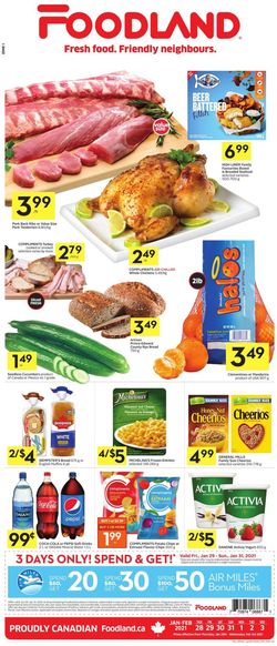 Catalogue Foodland from 01/28/2021