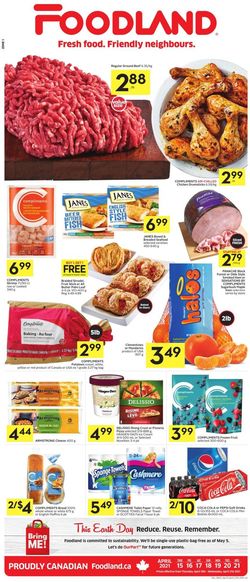 Catalogue Foodland from 04/15/2021
