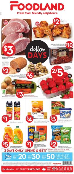 Catalogue Foodland from 04/22/2021