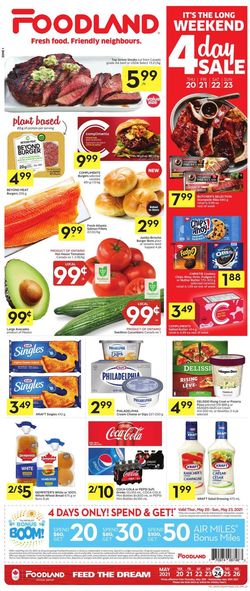Catalogue Foodland from 05/20/2021