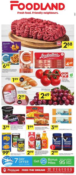 Catalogue Foodland from 07/08/2021