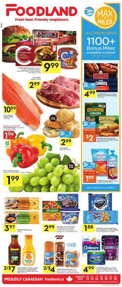 Catalogue Foodland from 08/12/2021