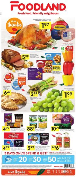 Catalogue Foodland from 10/07/2021