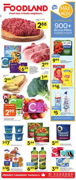 Catalogue Foodland from 10/21/2021