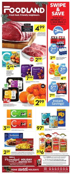 Catalogue Foodland from 11/18/2021