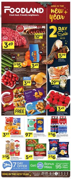 Catalogue Foodland from 12/30/2021