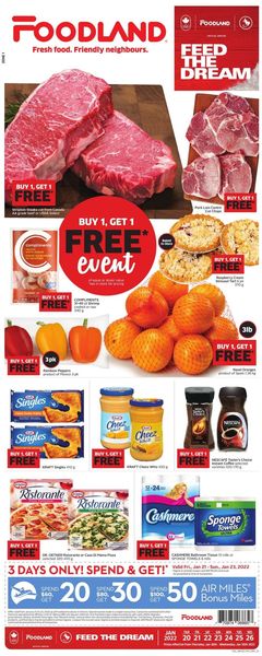 Catalogue Foodland from 01/20/2022