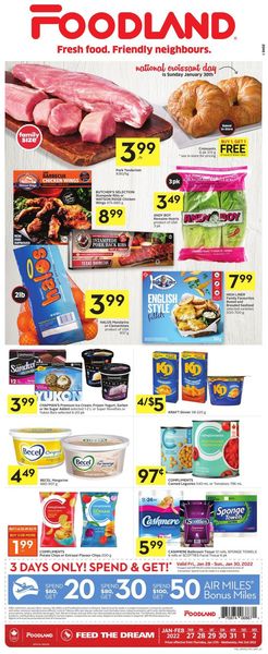 Catalogue Foodland from 01/27/2022