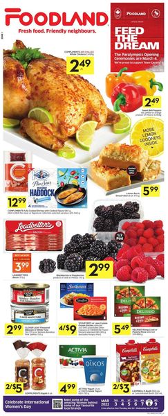 Catalogue Foodland from 03/03/2022