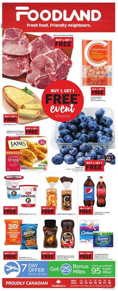 Foodland Flyer from 05/12/2022