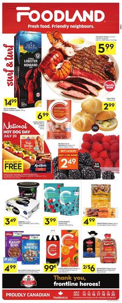 Catalogue Foodland from 07/14/2022