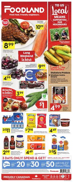 Catalogue Foodland from 07/28/2022