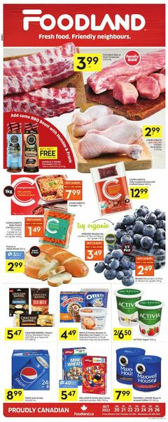 Catalogue Foodland from 10/20/2022