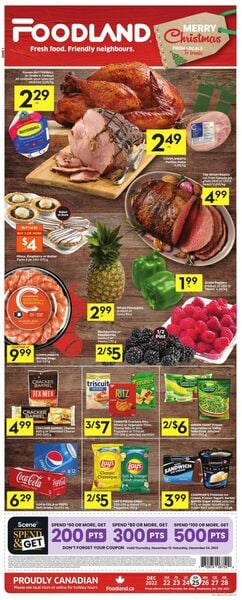 Catalogue Foodland from 12/22/2022