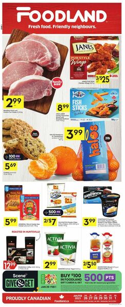 Catalogue Foodland from 01/26/2023