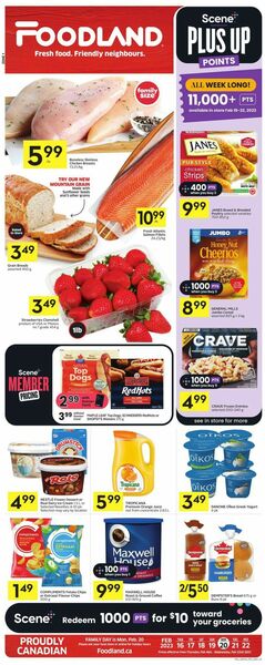 Catalogue Foodland from 02/16/2023