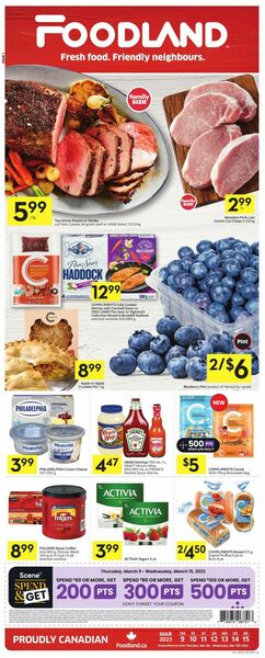 Catalogue Foodland from 03/09/2023