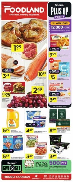 Catalogue Foodland from 03/23/2023