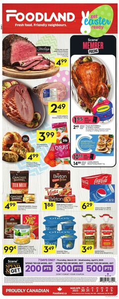Catalogue Foodland from 03/30/2023