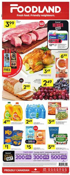 Catalogue Foodland from 04/13/2023
